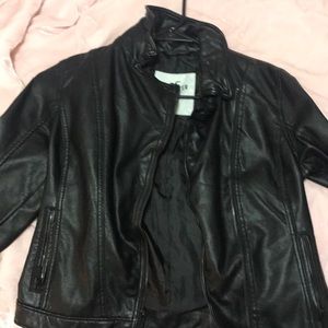 Leather jacket